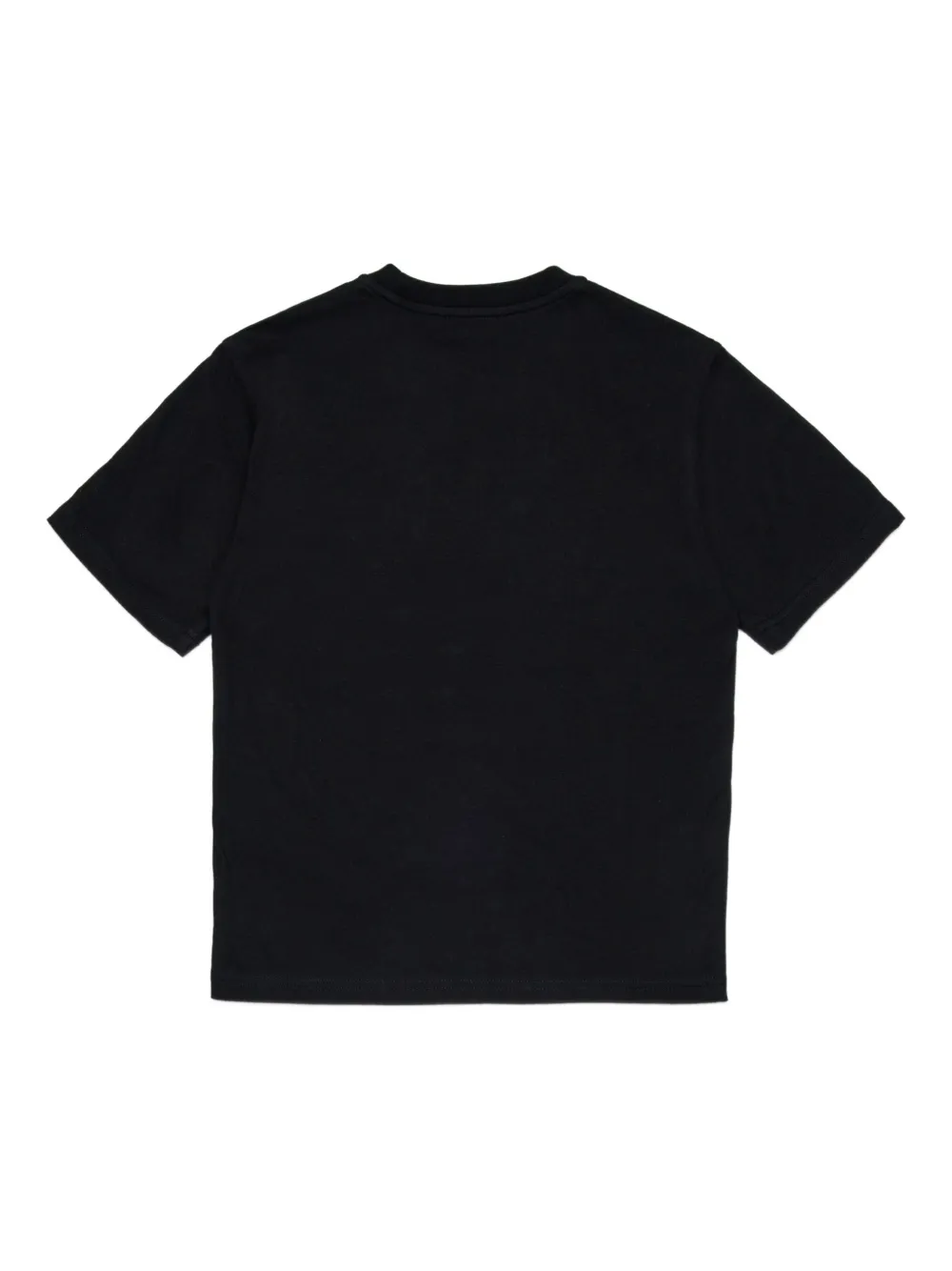 Diesel Kids T-shirt met logoprint Zwart