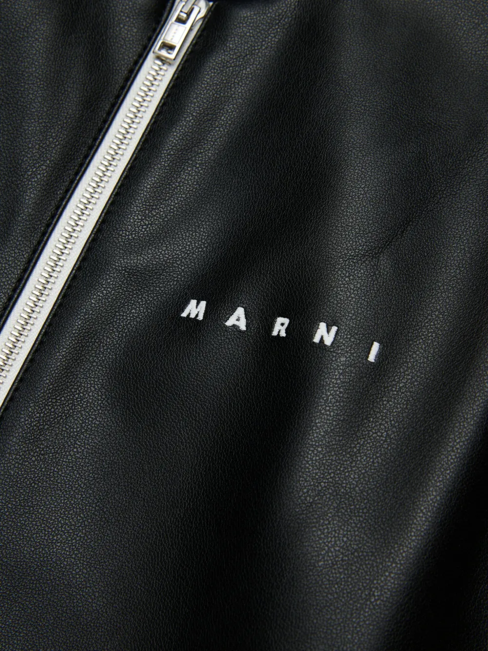 Marni Kids Jurk met geborduurd logo Zwart