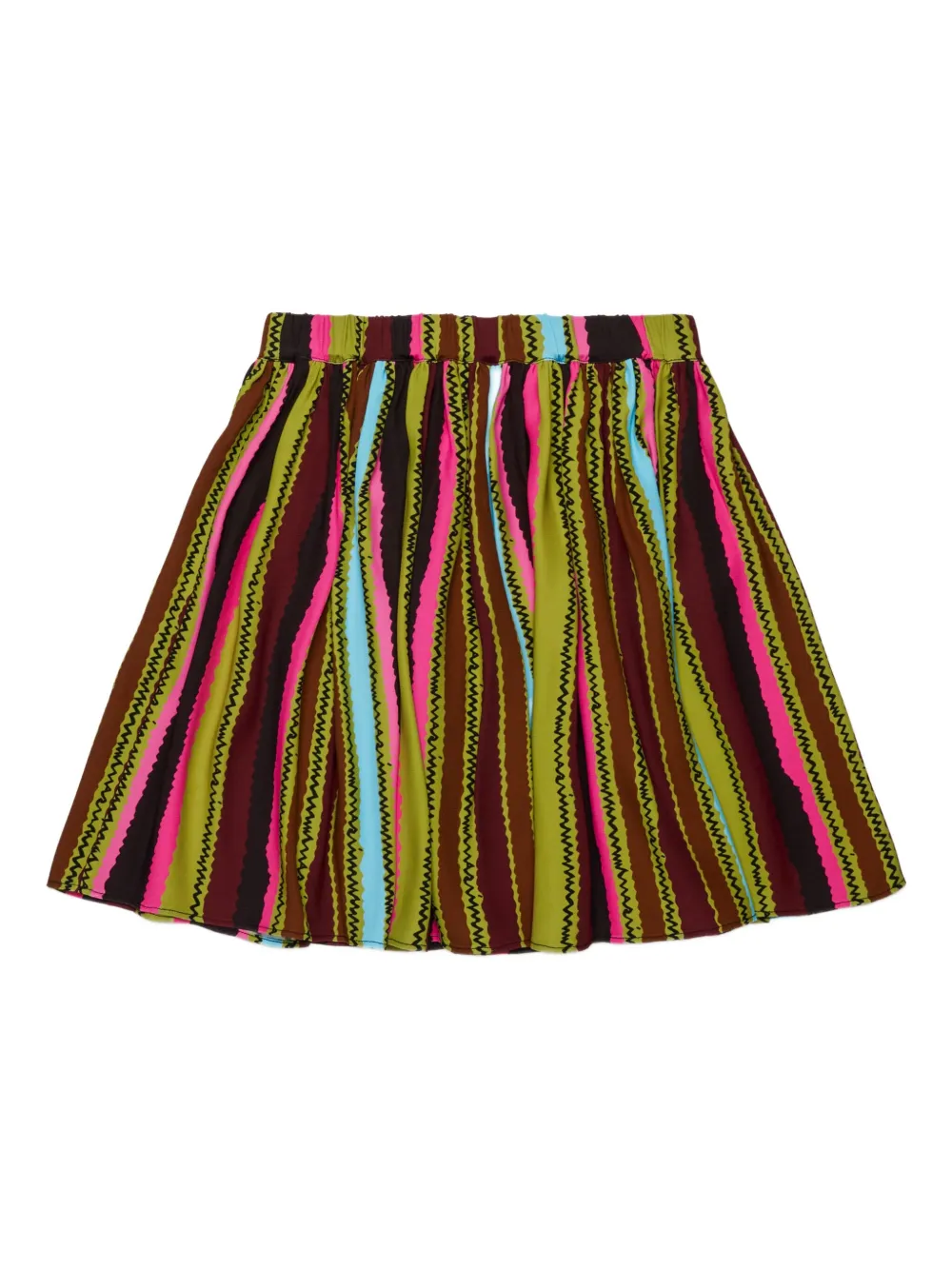 Marni Kids Gestreepte rok Groen