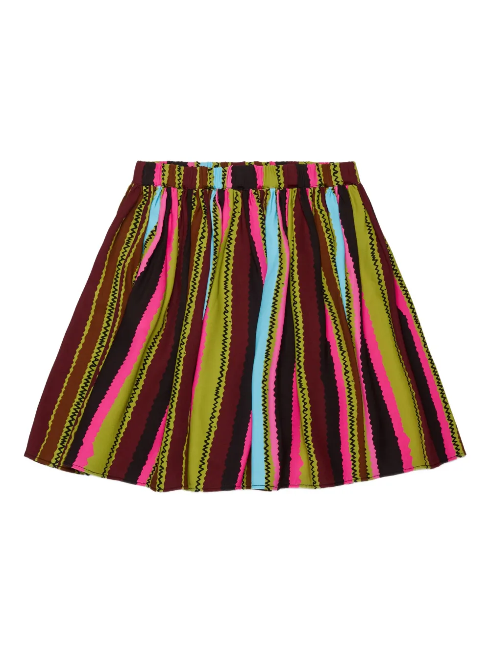 Marni Kids Gestreepte rok Groen