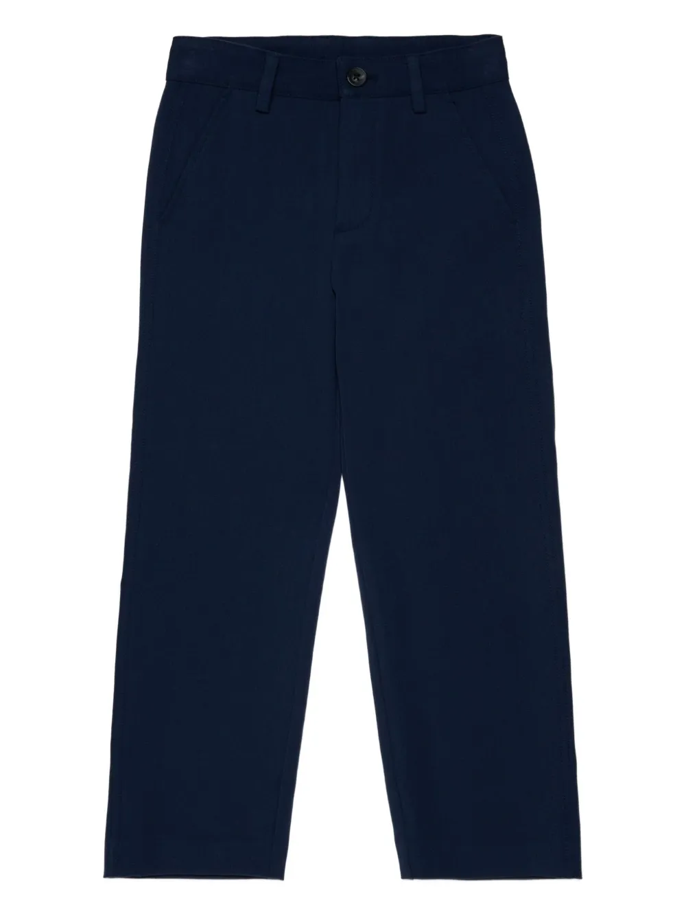 Diesel Kids logo-embroidered trousers | Blue | Image 1
