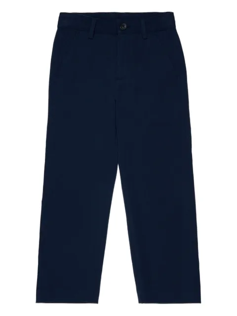 Diesel Kids logo-embroidered trousers 
