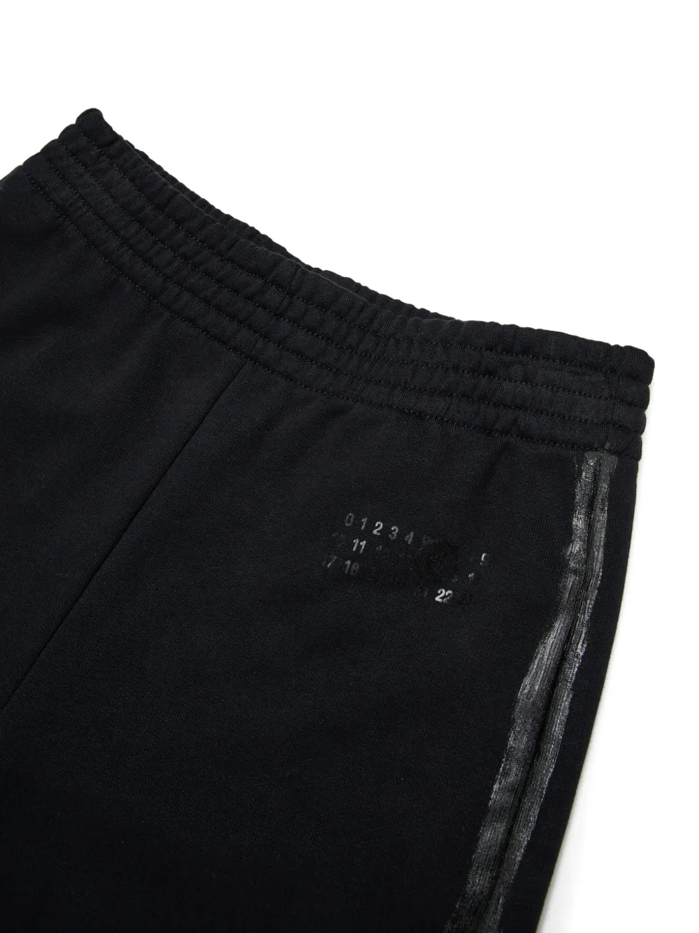 MM6 Maison Margiela Kids Katoenen broek Zwart