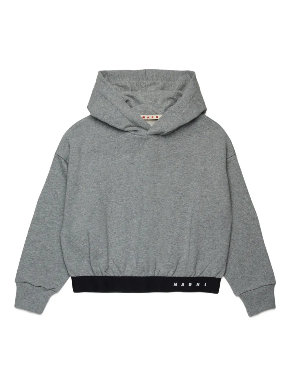 Marni Kids Katoenen hoodie Grijs