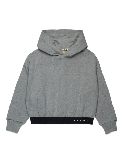 Marni Kids hoodie de algodón