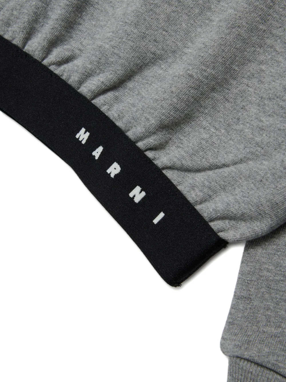 Marni Kids Katoenen hoodie Grijs