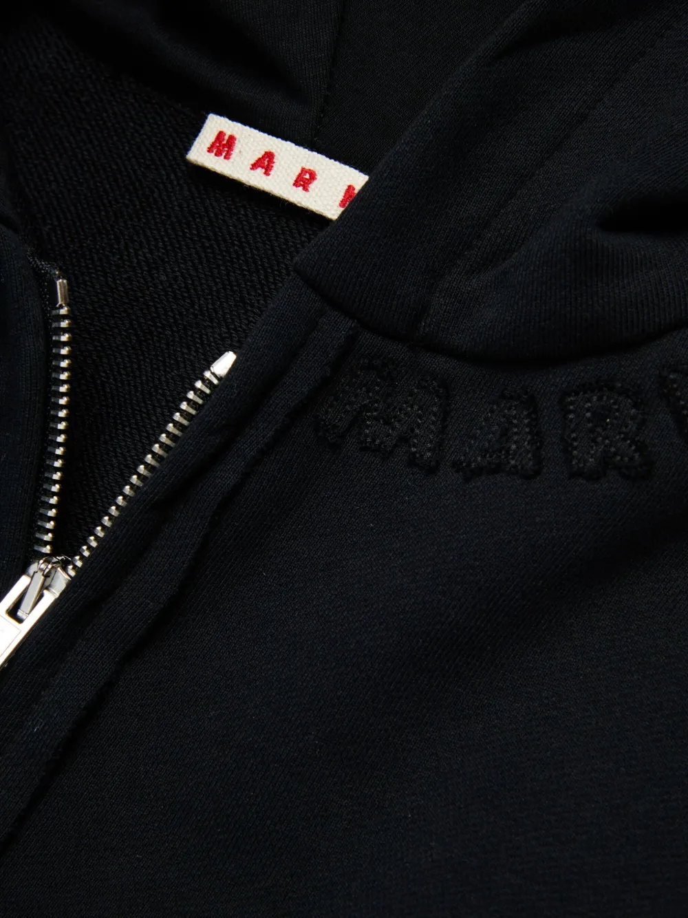 Marni Kids Katoenen hoodie Zwart