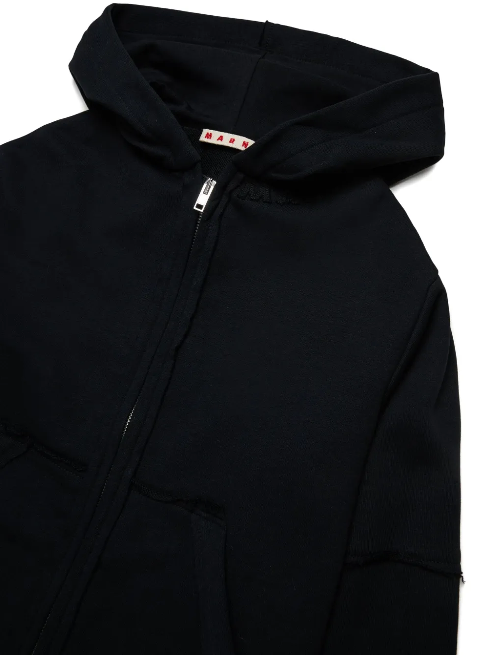 Marni Kids Katoenen hoodie Zwart