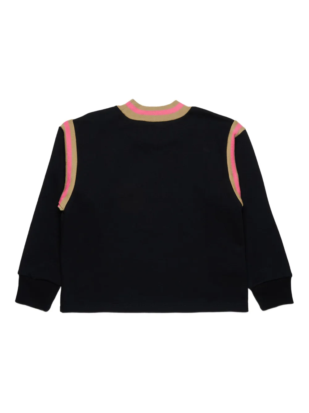 Marni Kids Sweater met geborduurd logo Zwart