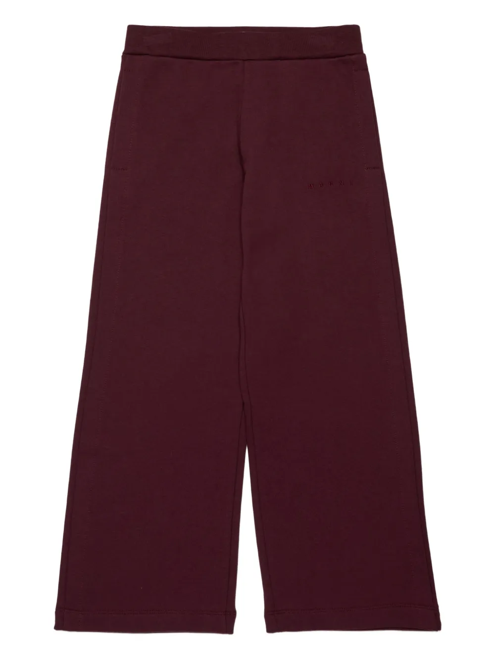 Marni Kids Broek met wijde pijpen Rood