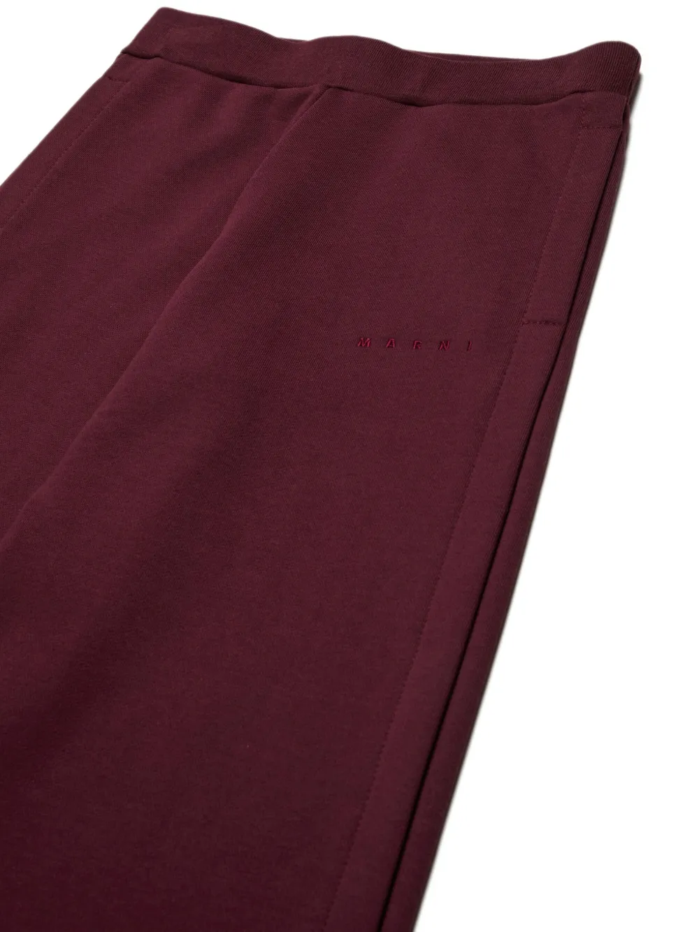 Marni Kids Broek met wijde pijpen Rood