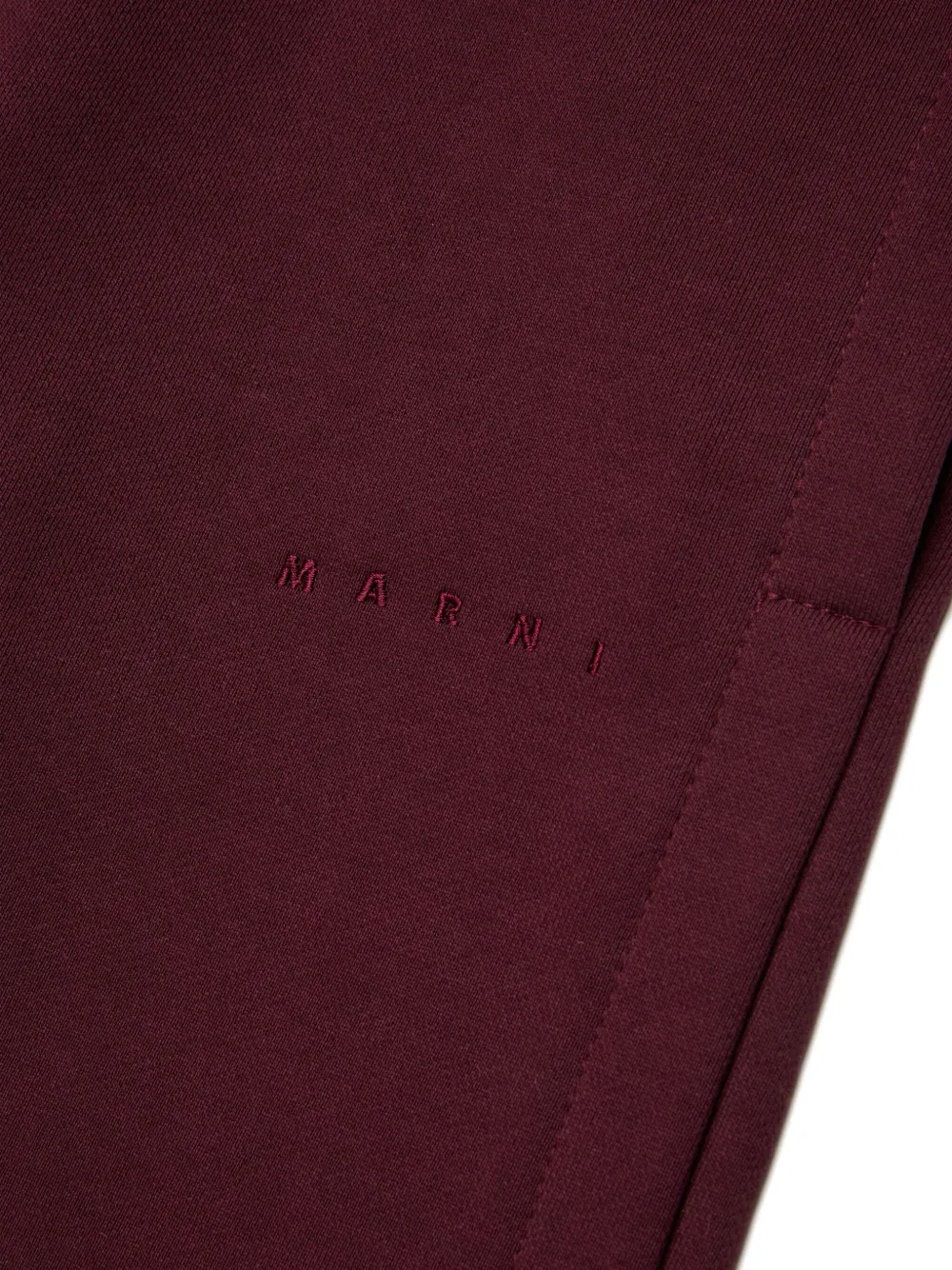 Marni Kids Broek met wijde pijpen Rood