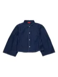 MAX&Co. Kids cotton denim shirt - Blue