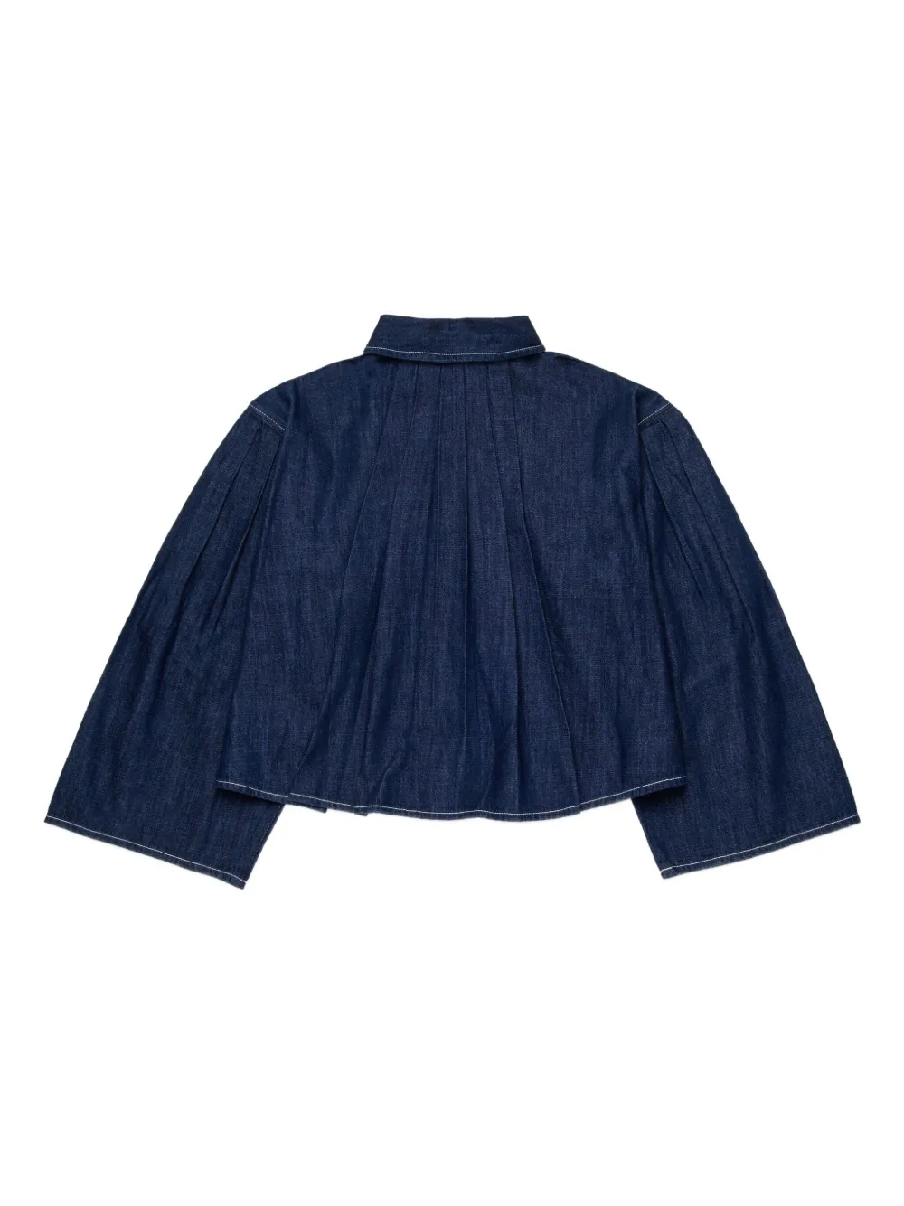 MAX&Co. Kids Katoenen spijkershirt Blauw