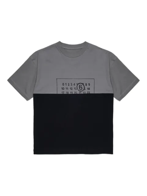 MM6 Maison Margiela Kids تيشيرت بطبعة شعار الماركة