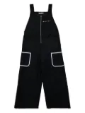 Marni Kids logo-embroidered jumpsuit - Black