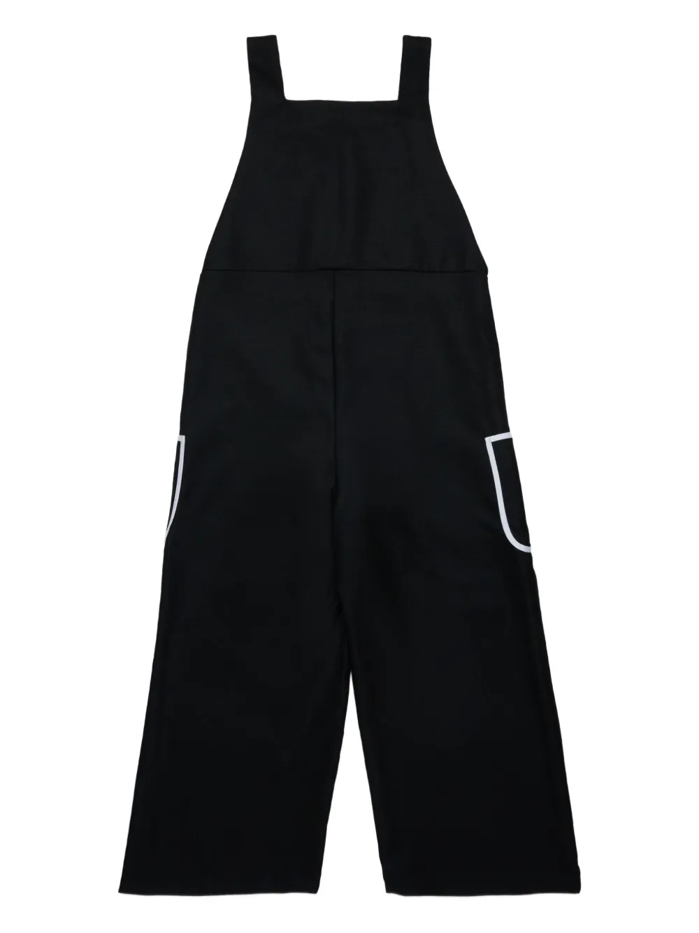Marni Kids Jumpsuit met logo Zwart