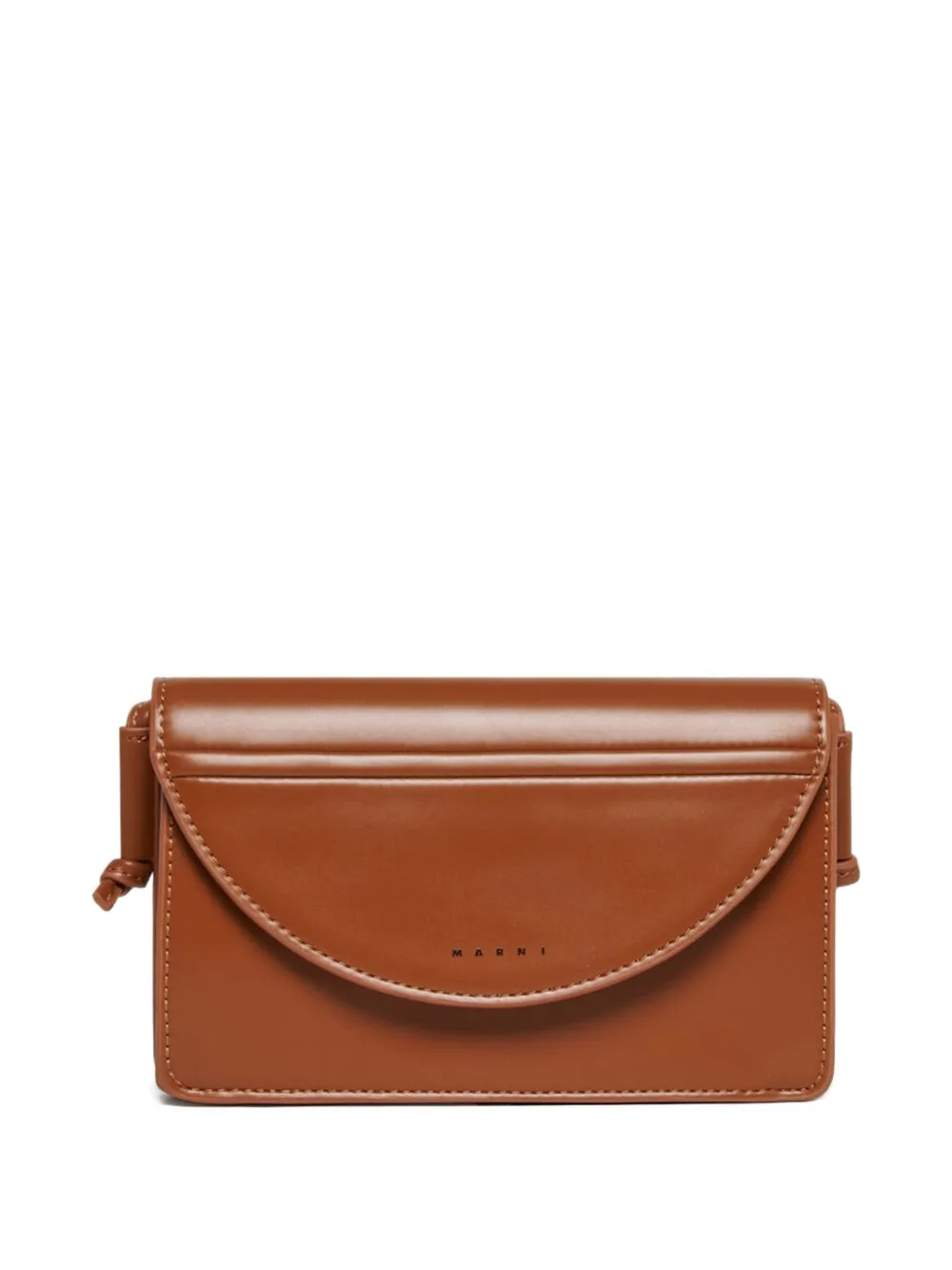 Marni Kids Mini-tas met logo Bruin