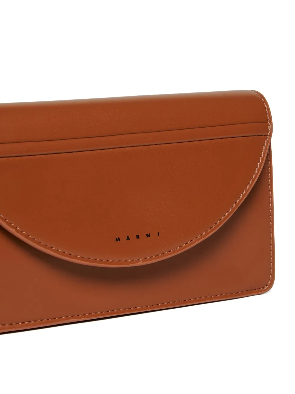 Marni Kids Mini-tas met logo Bruin