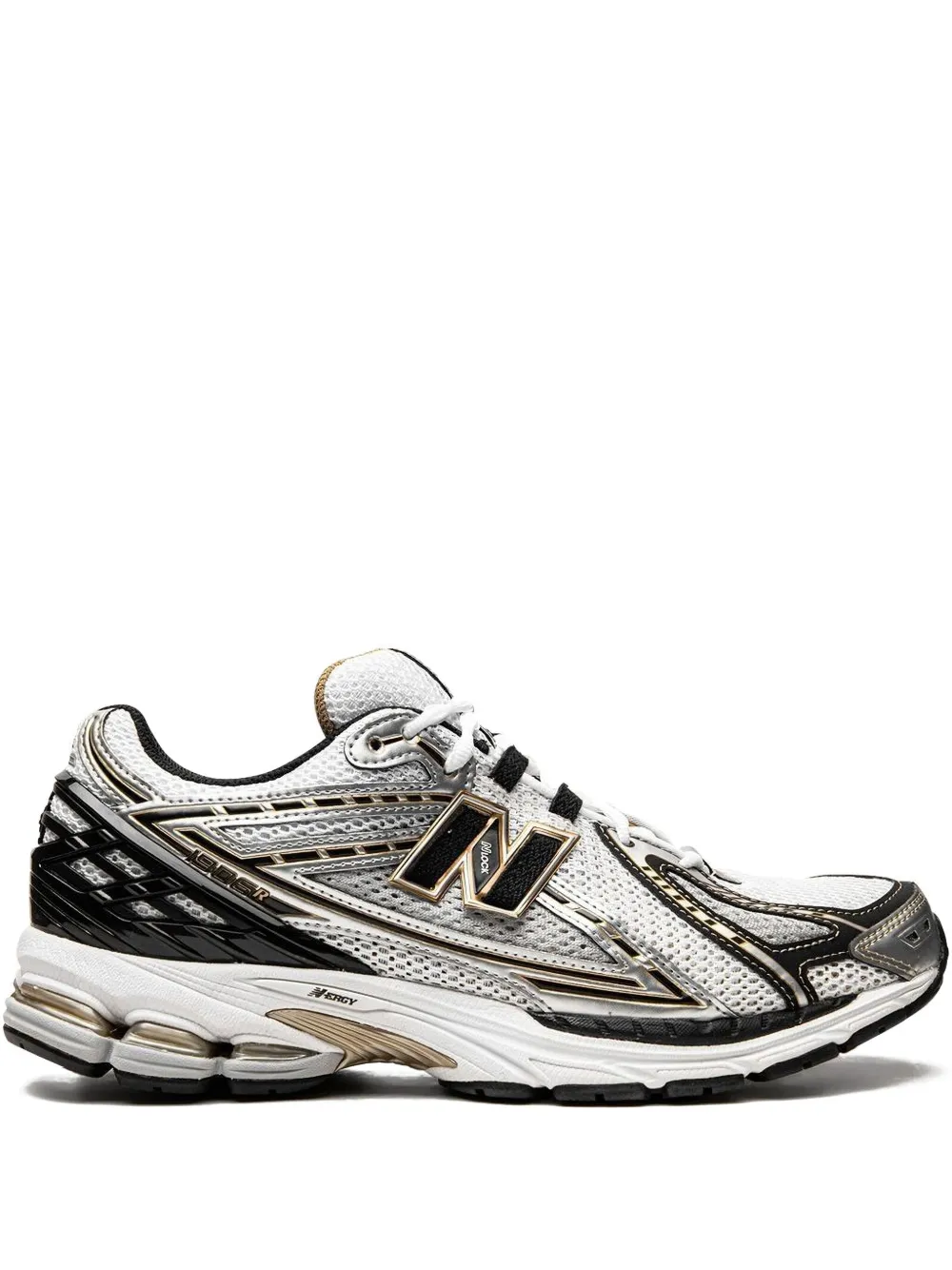 New Balance 1906 metallic sneakers White