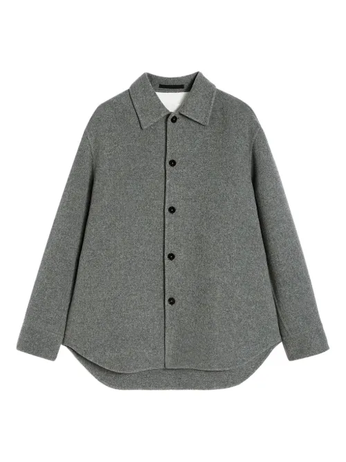 Jil Sander veste en laine - Gris - Jil Sander - Modalova