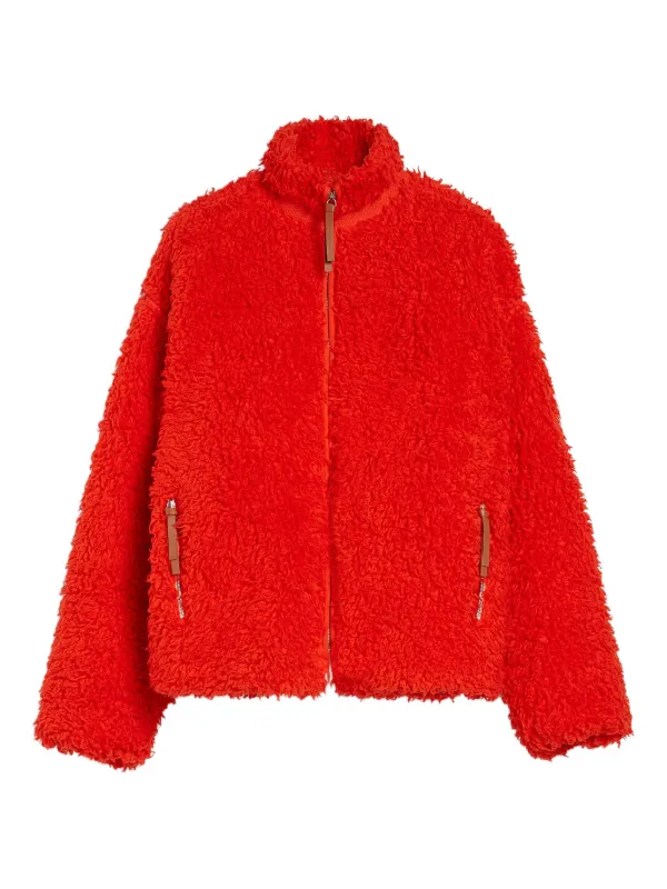 Jil Sander フリースジャケット | レッド | FARFETCH JP