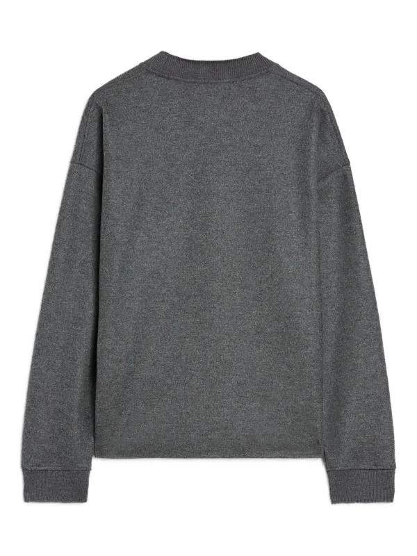 Jil Sander ウール セーター | グレー | FARFETCH JP