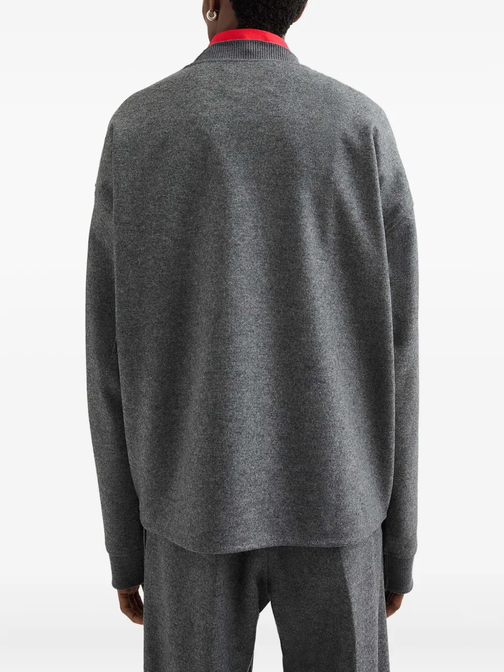Jil Sander Wollen trui Grijs
