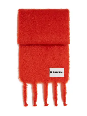 JIL SANDER ジルサンダー Super Fine Cashmere Scarf JSCT764009 Jil Sander Cashmere scarf
