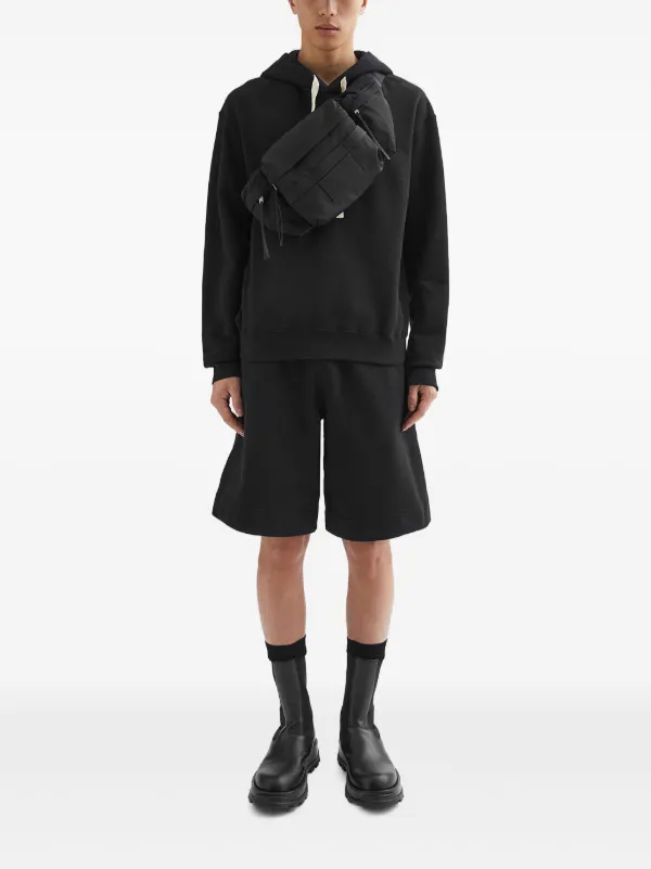 Jil Sander コットンテリーパーカー | ブラック | FARFETCH JP