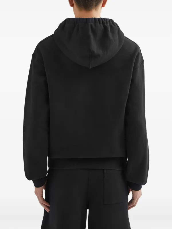 Jil Sander コットンテリーパーカー | ブラック | FARFETCH JP