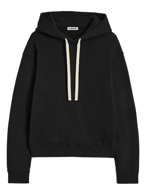 JIL SANDER+ cotton terry hoodie