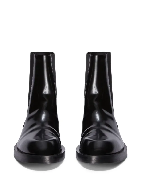 ☆送料関税込☆Jil Sander レザー チェルシー ブーツ☆超人気☆ Jil Sander レザー チェルシーブーツ | ブラック | FARFETCH JP
