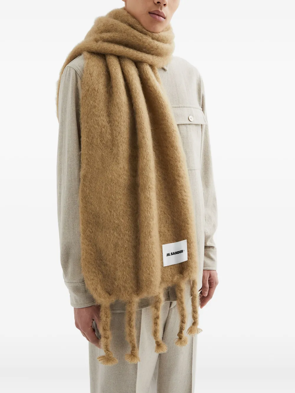 JIL SANDER+ bufanda de mohair | Hombre | Image 2