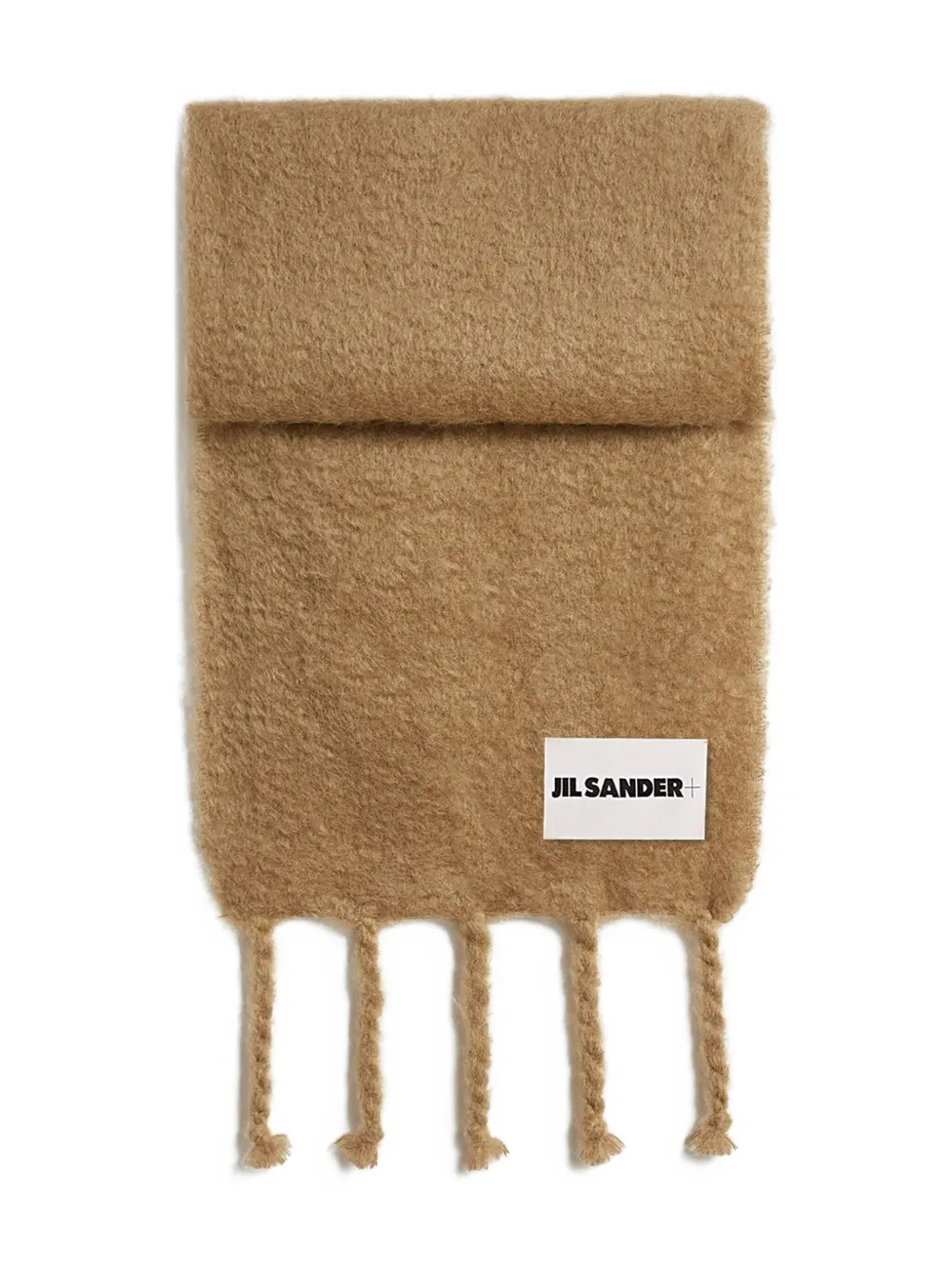 JIL SANDER+ bufanda de mohair | marrón | Image 1