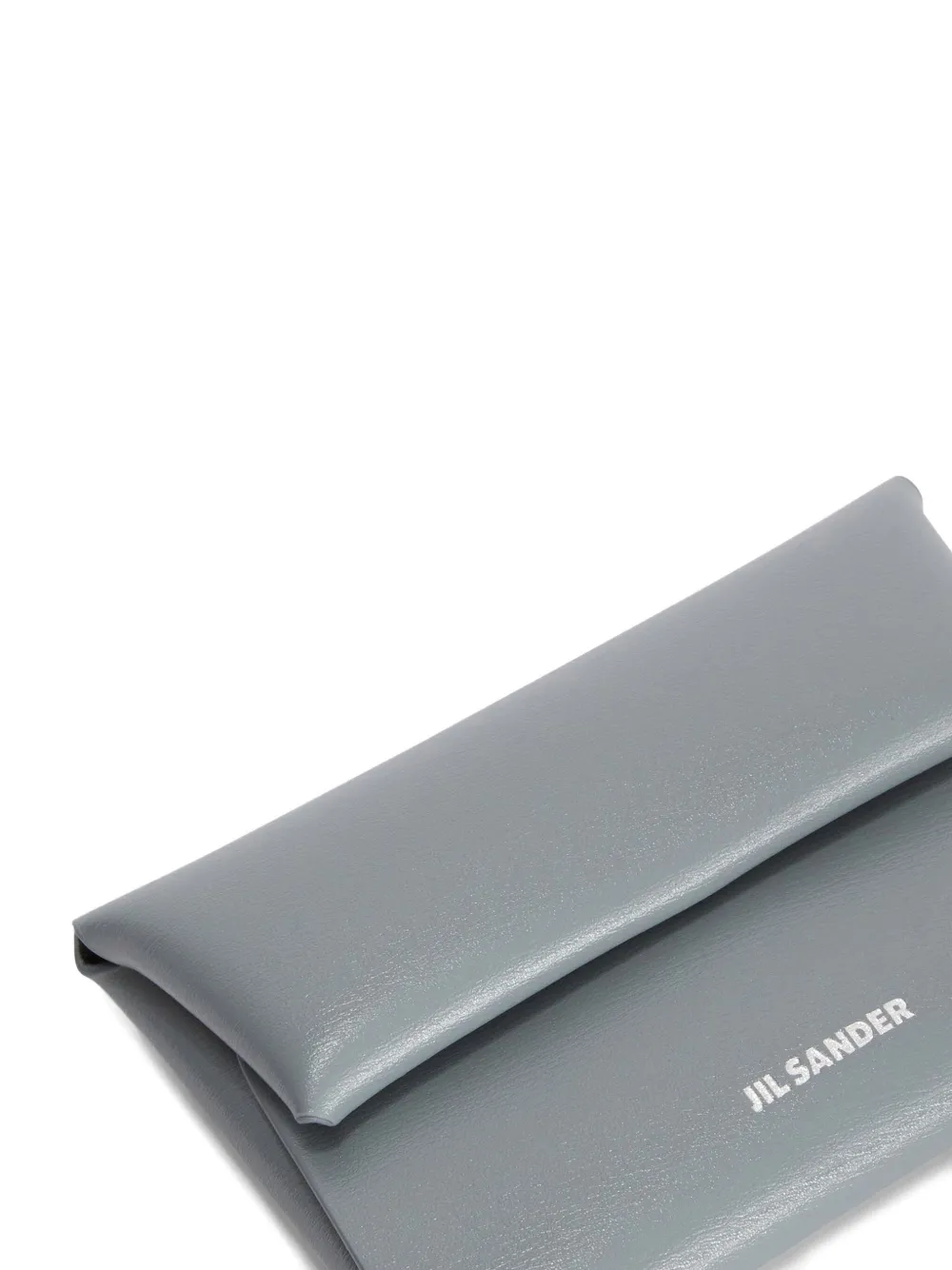 Jil Sander Leren portemonnee - Grijs