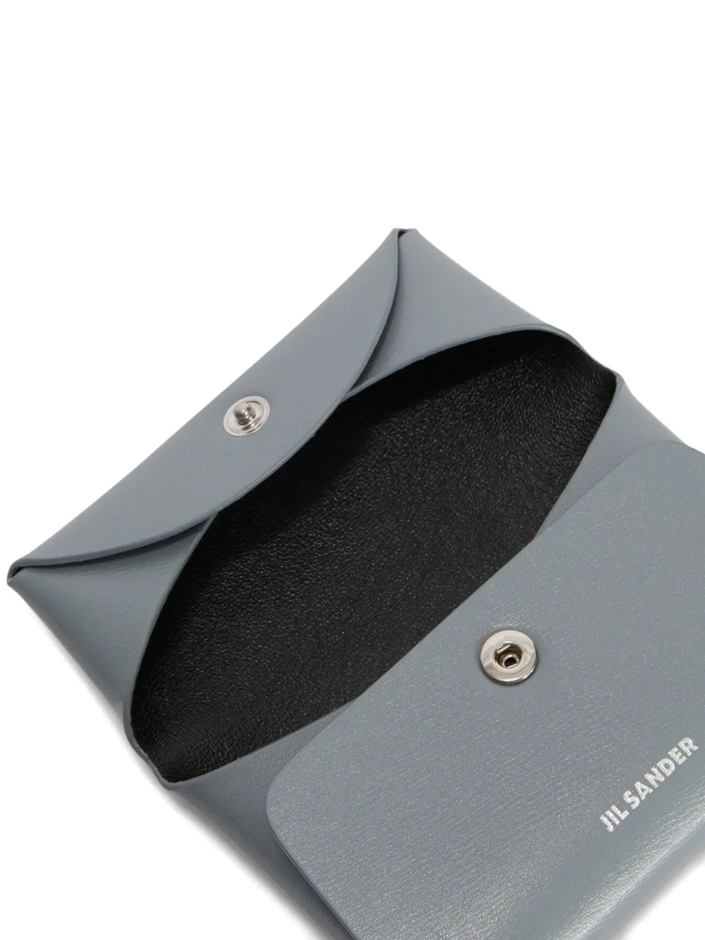 Jil Sander Leren portemonnee Grijs