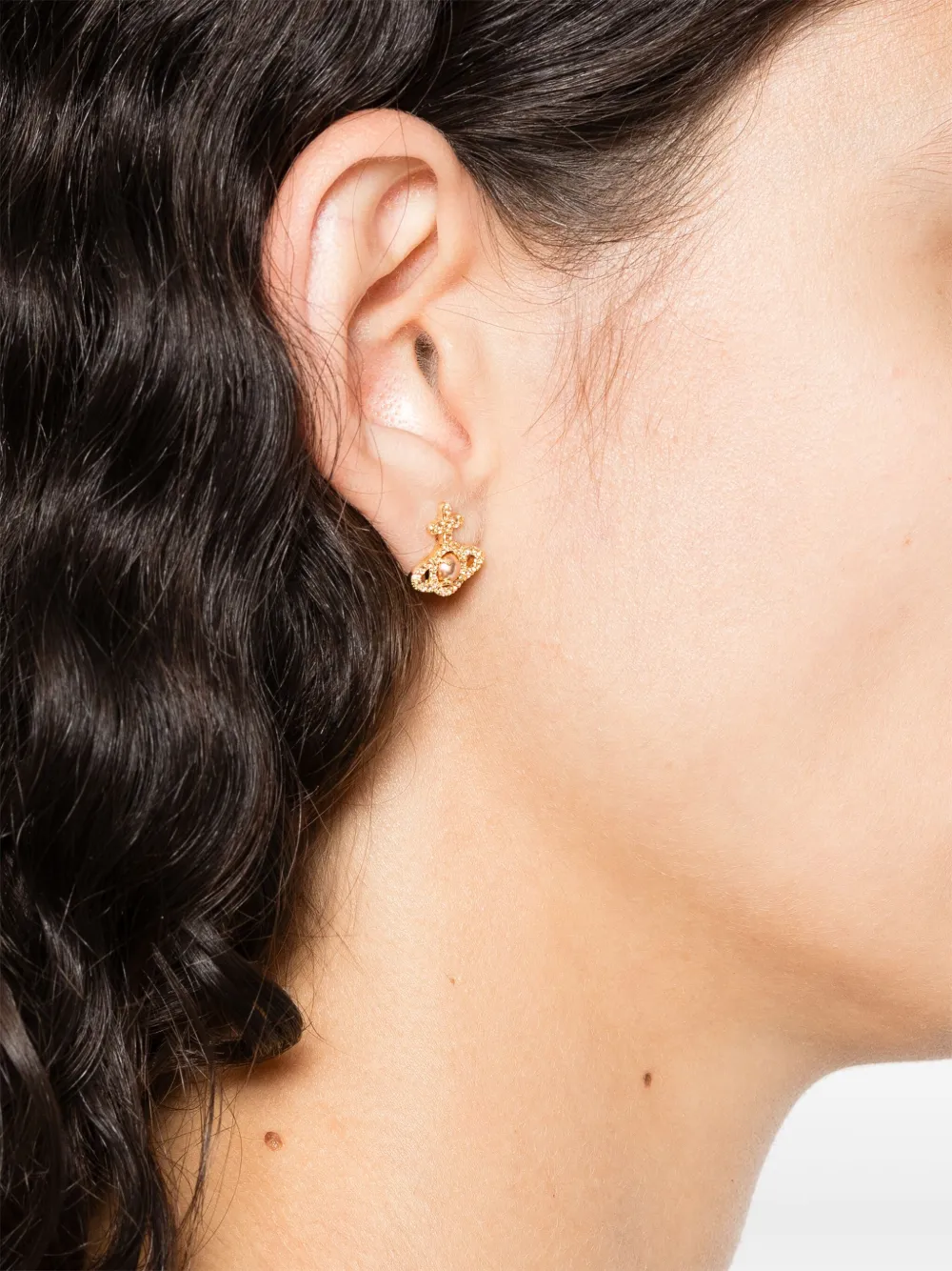 Vivienne Westwood Olympia earrings - Goud