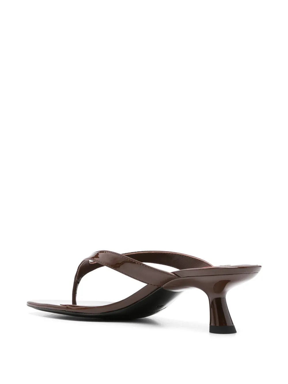 Simon Miller 57 mm Beep Thong sandalen Bruin
