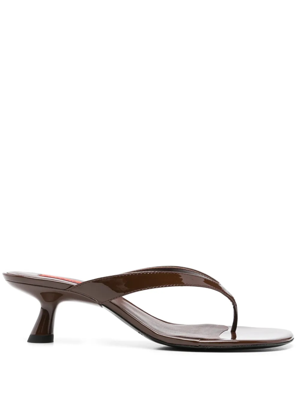 Simon Miller 57 mm Beep Thong sandalen Bruin