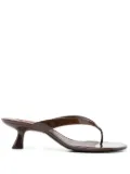Simon Miller 57mm Beep Thong sandals - Brown