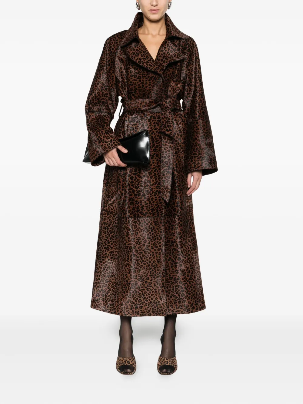 Nour Hammour Althea belted coat | Double Breasted & Peacoats | Image 2