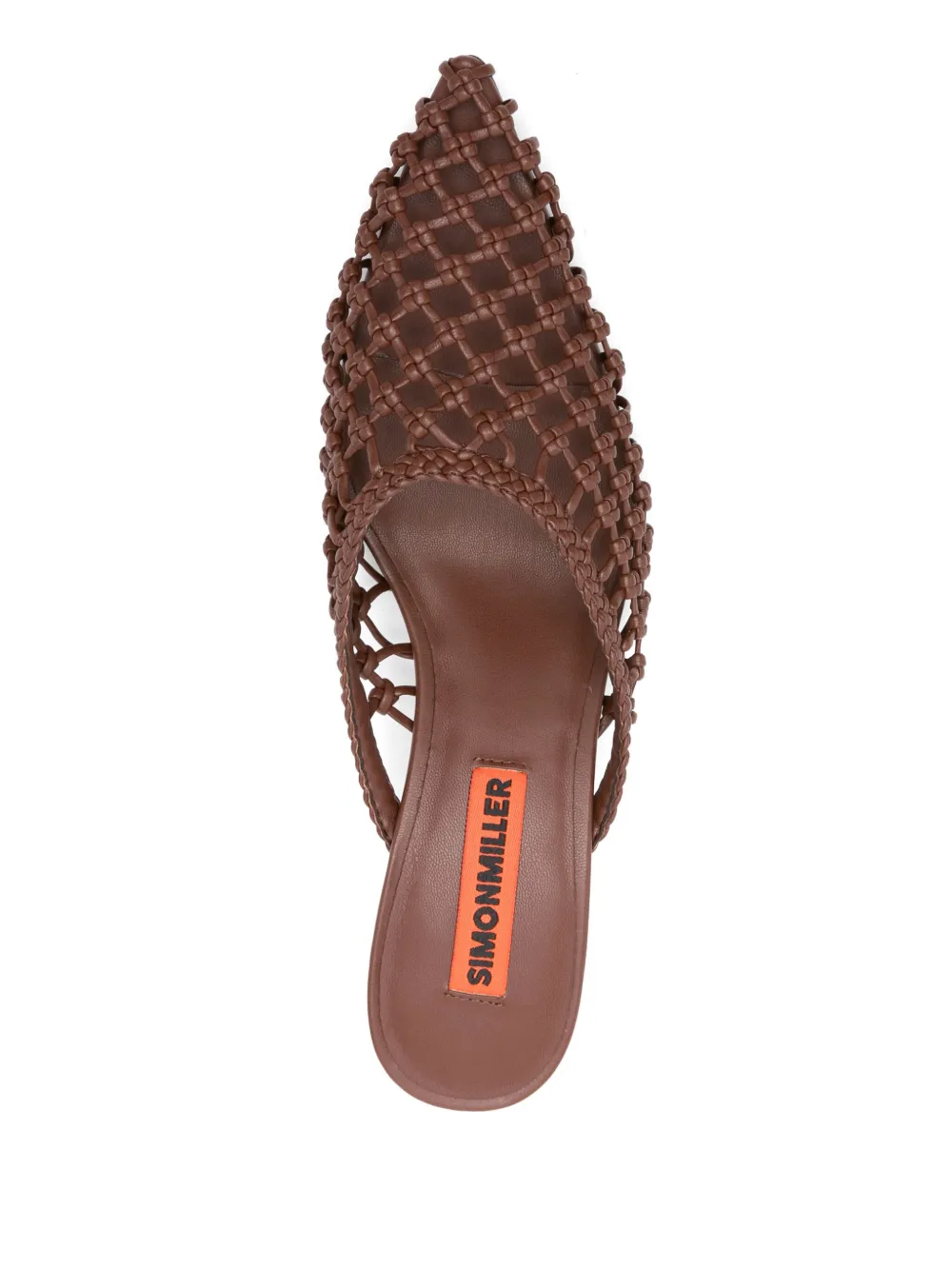 Simon Miller 60mm Knotted Gala mules Brown