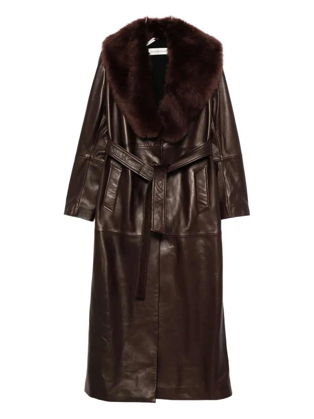 Dakota belted coat
