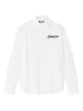 Jacquemus logo-patch shirt - White