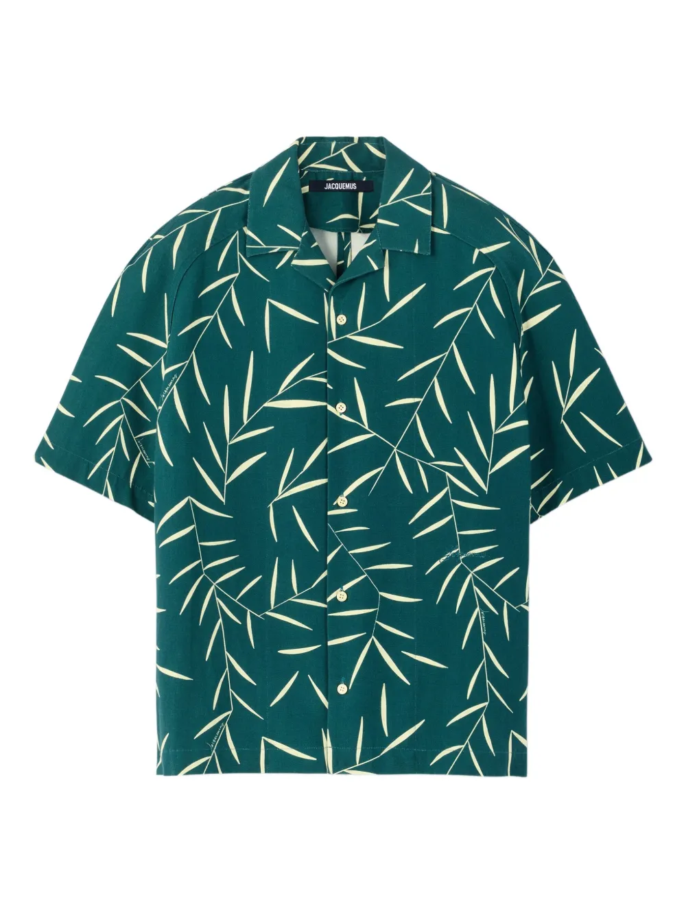 Jacquemus Overhemd met print Groen
