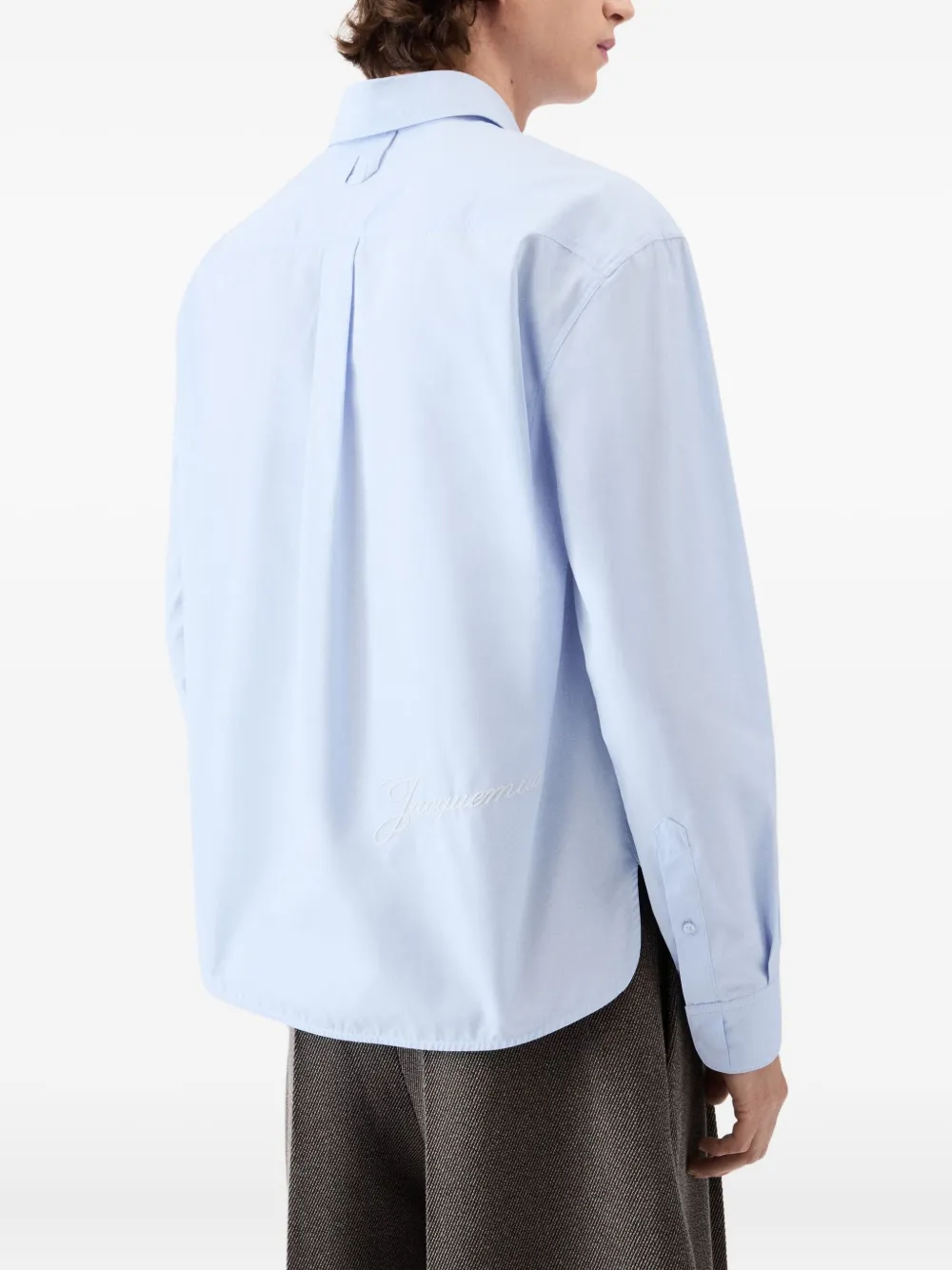 Jacquemus Slim-fit overhemd Blauw