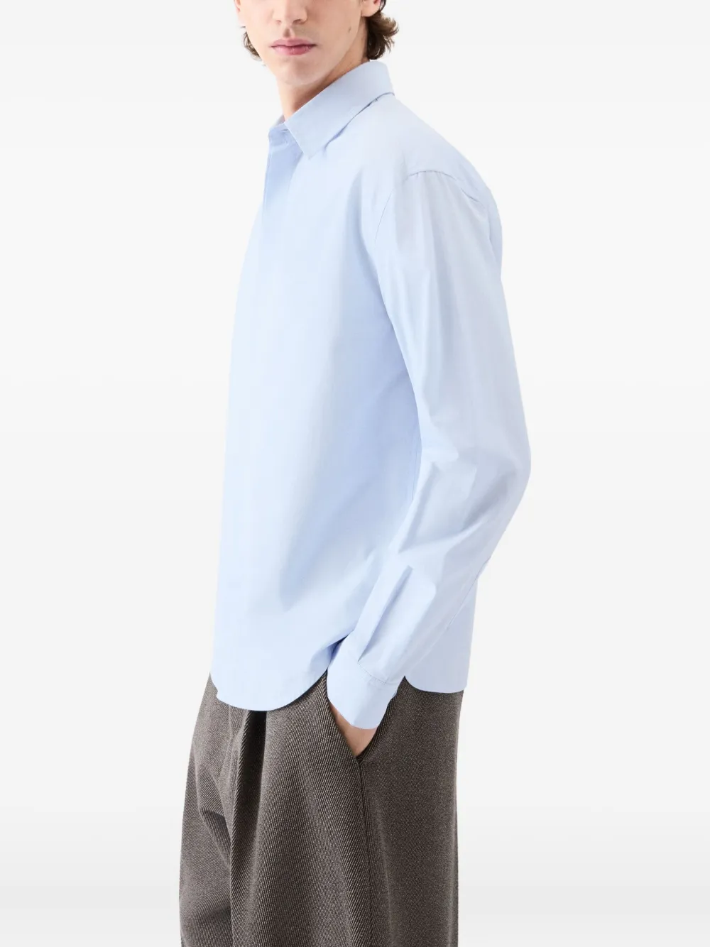 Jacquemus Slim-fit overhemd Blauw