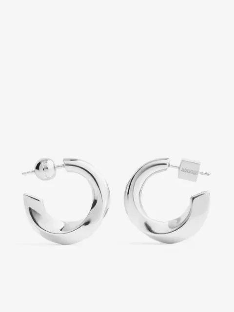 Jacquemus half-hoop earrings