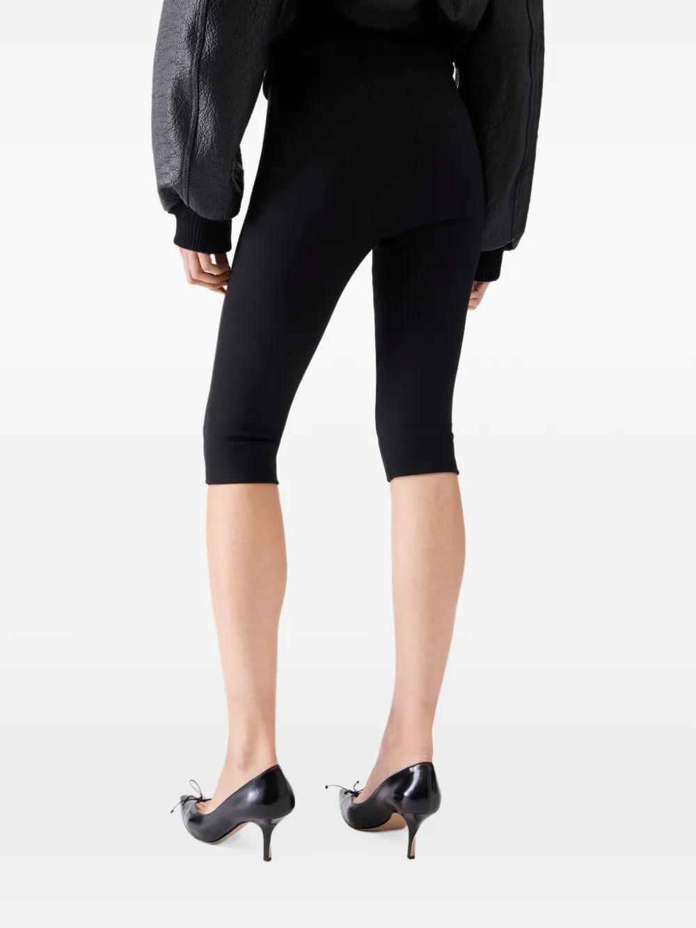 Jacquemus Le Pantalon capri trousers Zwart